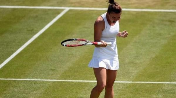 simona halep polona hercog rezultat optimi eastbourne live score 26 iunie 2019