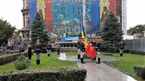 ziua drapelului national mesajul ministrului apararii gabriel les