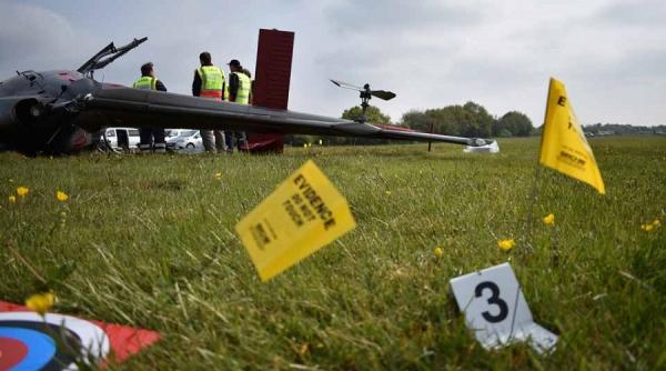 accident aviatic in harghita pilotii s au catapultat