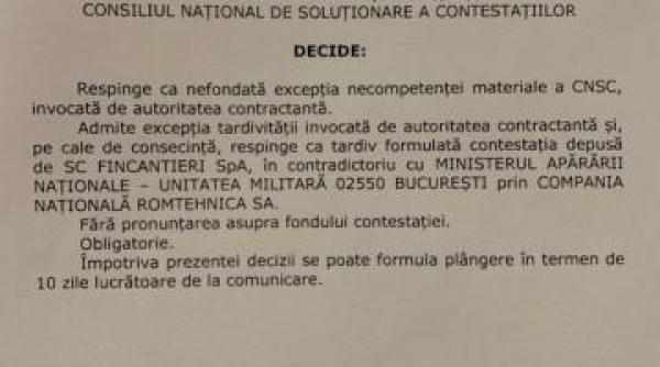batalia corvetelor romanesti fincantieri naval group verdict