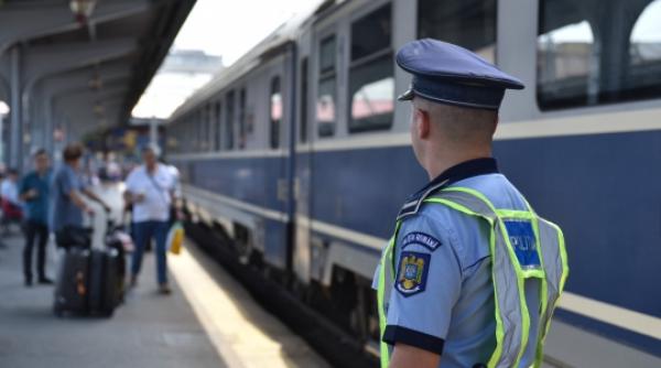razie in transportul feroviar aproape 400 de trenuri verificate de politisti