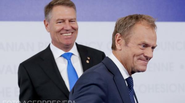 tusk mesaj pentru iohannis ati reusit este impresionant