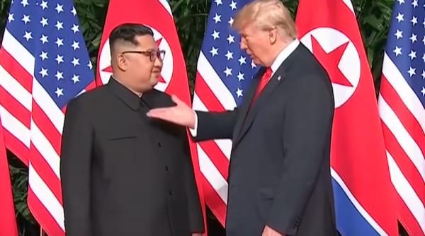 donald trump si kim jong un se intalnesc in zona demilitarizata