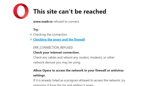 a picat si site ul ministerului agriculturii madr ro