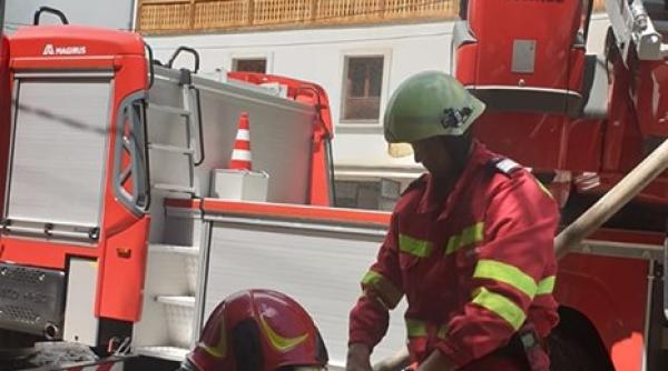 incendiu devastator la manastirea ramet pompierii intervin