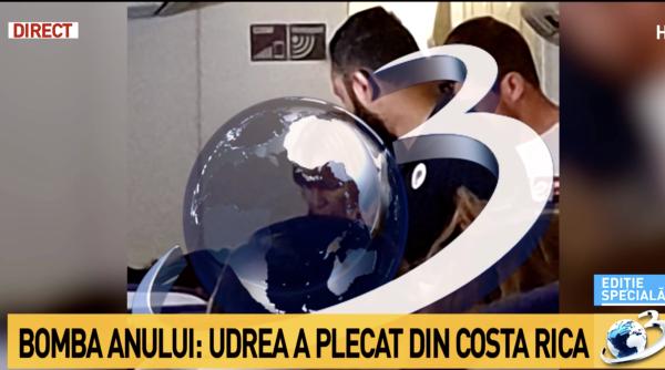 elena udrea a plecat din costa rica foto din avion de la antena 3