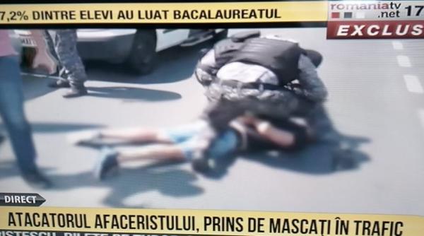 unul dintre atacatorii afaceristului batut cu ranga in targu jiu prins de mascati