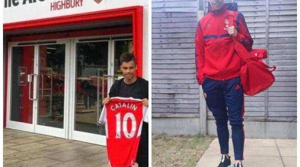transfer de marca in anglia arsenal are un numar 10 din romania