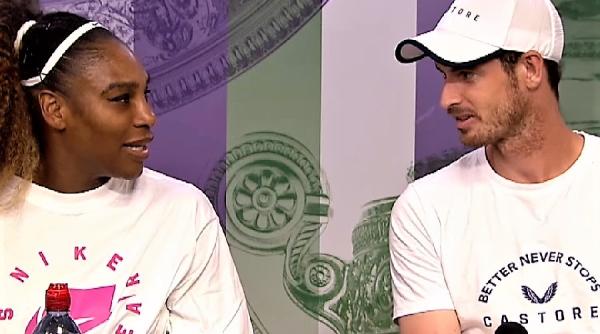 andy murray si serena williams au produs surpriza la dublu mixt la wimbledon