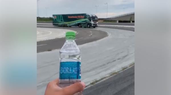 bottle cap challenge academia titi aur provocare acceptata video spectaculos