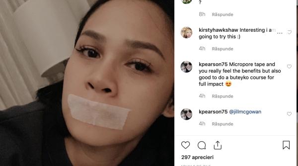 tehnica buteyko de ce aceasta tanara doarme cu o banda adeziva pe gura