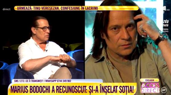 marius bodochi a recunoscut in direct ca si a inselat sotia un fel de verificare