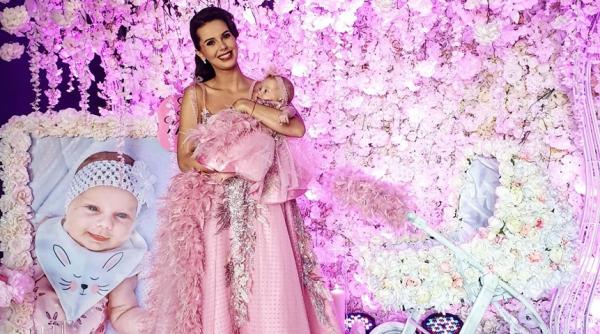 botez de lux in lumea muzicii georgiana lobont a dat petrecere mare in cinstea fetitei sale