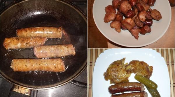 cum se prajesc corect carnatii afumati nu vor crapa secretul bucatarilor romani