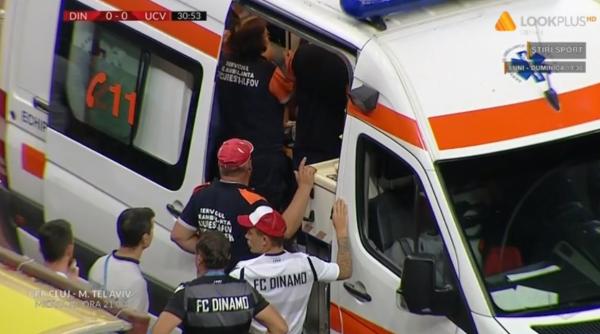 antrenorul echipei dinamo a lesinat medicii intervin