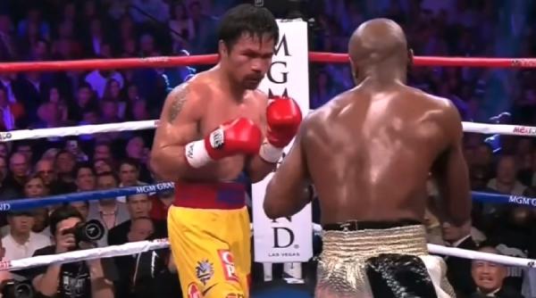 pacquiao mayweather contre pe twitter se pregateste revansa