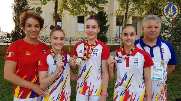 echipa feminina de gimnastica artistica a romaniei medaliata cu argint la baku