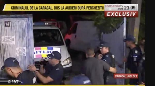 alexandra caz caracal jandarmii atacati cu pietre in fata casei criminalului