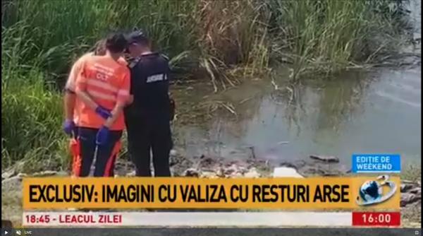 cazul caracal valiza cu ramasite umane gasita intr un lac din apropiere