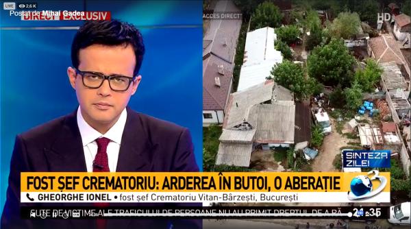 gheorghe ionel fost sef de crematoriu suta la suta alexandra nu a fost incinerata in acel butoi