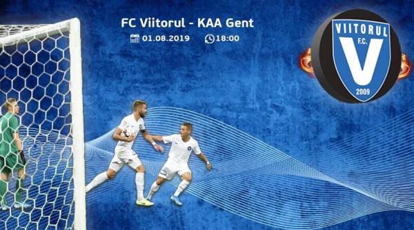 europa league viitorul gent rezultat hagi incearca minunea