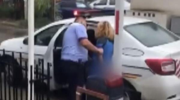 o femeie din chiajna a incercat sa dea foc unui barbat si a atacat cu cutitul un copil de 10 ani