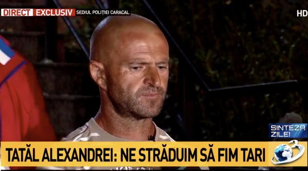 tatal alexandrei catre gheorghe dinca sa arda in iad