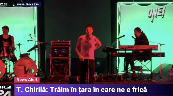chirila il ignora pe cumpanasu si cheama oamenii la protestul din 10 august dupa tragedia din caracal