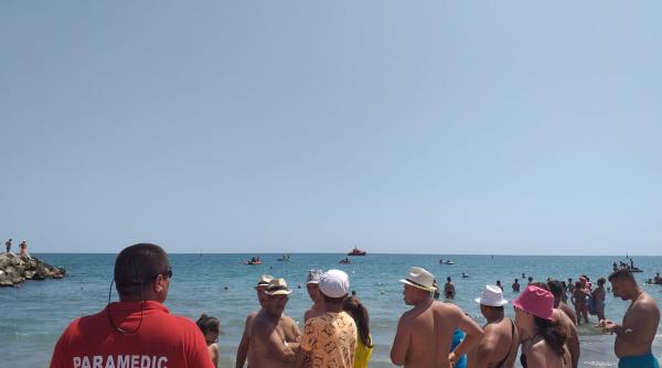 alerta pe litoral un barbat care a intrat in mare si nu a mai iesit cautat de autoritati