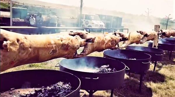 gusturile verii sibiu protap urias in piata mare record gastronomic invitatie pentru turisti