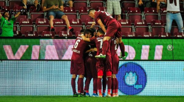 cfr cluj hermannstadt dan petrescu a defilat cu rezervele