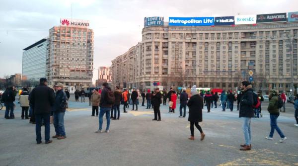 protest 10 august masina suspecta cu posibil dispozitiv exploziv verificata