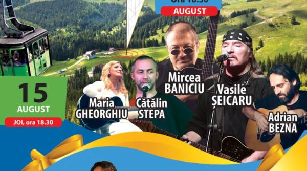 padina folk pe 15 si 16 august in bucegi