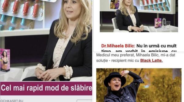 escrocherii cu numele mihaelei bilic pentru produse de slabit nu sunt eu in spatele acestor produse