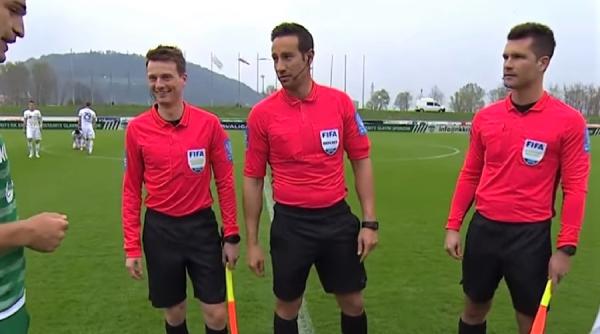 arbitru din slovenia la meciul fcsb vitoria guimaraes