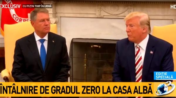 klaus iohannis donald trump in biroul oval americanii iubesc romanii