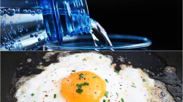 de ce sa pui apa peste ouale sparte in tigaie inainte de a le praji rezultatul este fabulos