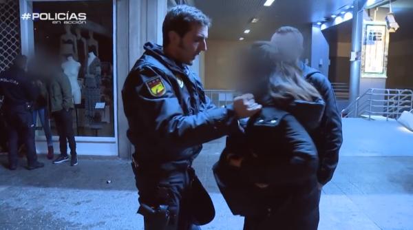 cum actioneaza politia in spania video