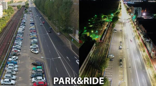 1 000 de noi locuri de parcare de tip park ride in sectorul 4