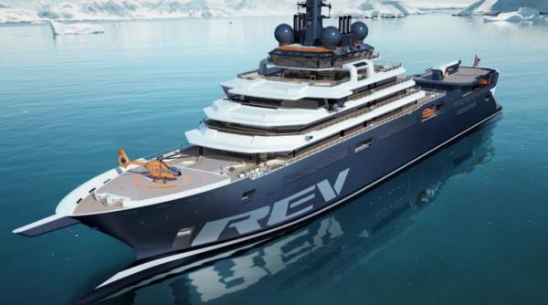 cel mai lung yacht din lume  lansat la apa la tulcea  proiectul grandios pentru oceanele lumii