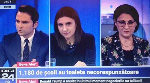 sebastian burduja interventie dupa afirmatia socanta a ioanei constantin ecaterina andronescu nu mai spuneti asa ceva exclus