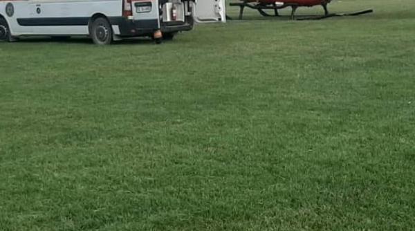 accident grav de munca in judetul galati intervine elicopterul smurd