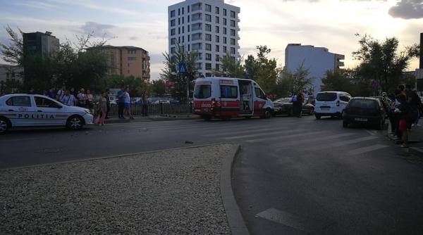 accident pe bd basarab din capitala barbat lovit pe trecerea de pietoni