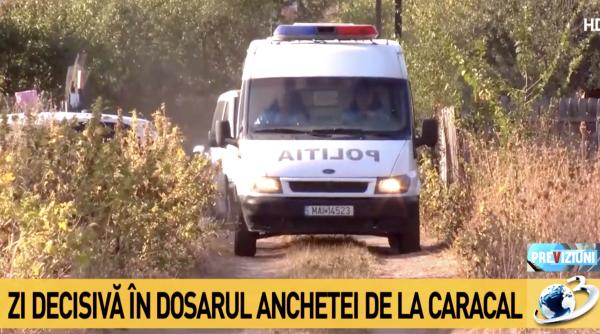 gheorghe dinca adus de criminalisti in caracal pentru reconstituire