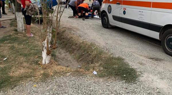 accident grav in judetul galati o femeie lovita in plin de o masina
