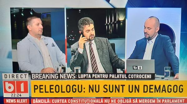 theodor paleologu faza tare la b1 tv cum a reactionat cand a aflat in direct cati bani castiga