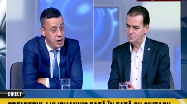 ludovic orban cu febra in emisiunea lui victor ciutacu daca scap vreun porumbel e de la temperatura