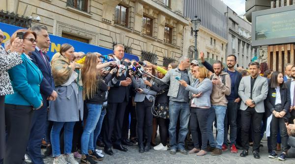 klaus iohannis si a depus candidatura la bec primele declaratii