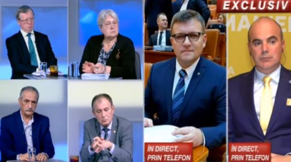 budai provocare pentru rares bogdan schimb de replici in direct nu pot sa spun ca la un partid s a rasturnat caruta cu prosti