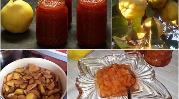 dulceata de gutui fara fierbere reteta pe care o prepari in cinci minute